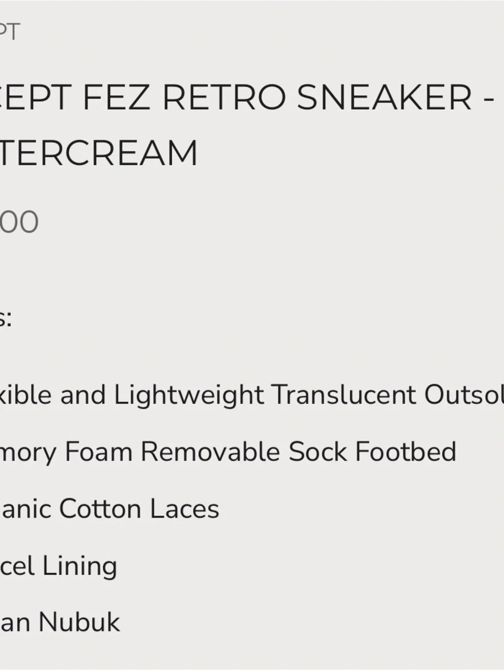 ONCEPT Fez Retro Low-Top Sneakers - Picture 3 of 10